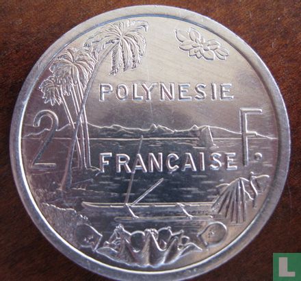 French Polynesia 2 francs 1991 - Image 2