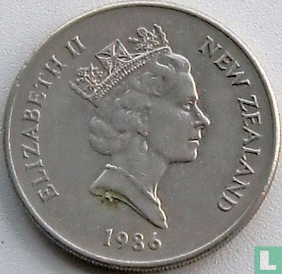 Nieuw-Zeeland 20 cents 1986 - Afbeelding 1