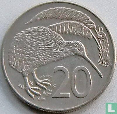 New Zealand 20 cents 1986 - Image 2