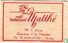 Café Restaurant Matthé