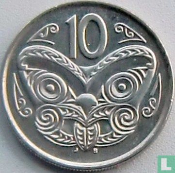 New Zealand 10 cents 2002 - Image 2
