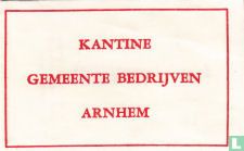 Kantine Gemeente Bedrijven