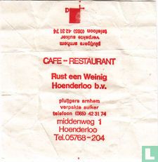 Cafe Restaurant Rust een Weinig
