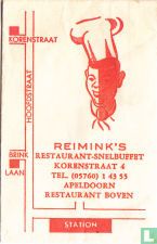 Reimink's Restaurant Snelbuffet