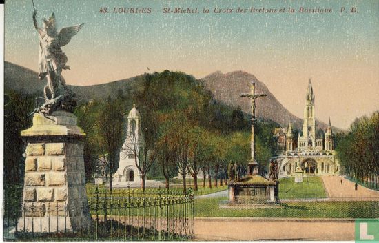 Saint-Michel, la Croix des Bretons et la Basilique