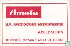Amefa - N.V. Apeldoornse Messenfabriek