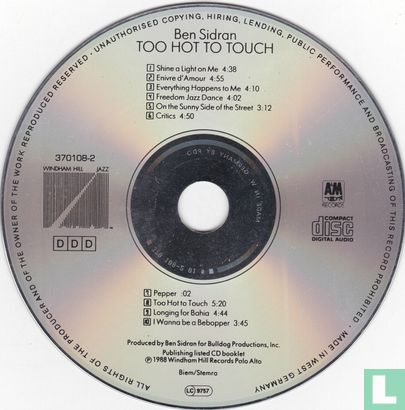 Too Hot to Touch - Afbeelding 3
