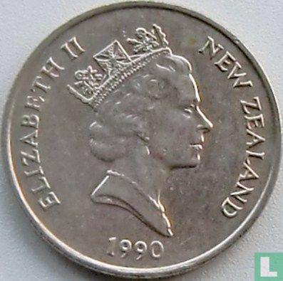 New Zealand 20 cents 1990 - Image 1