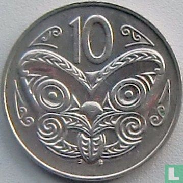 New Zealand 10 cents 1997 - Image 2