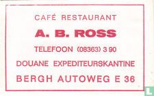 Café Restaurant A.B. Ross - Afbeelding 1