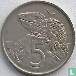 Nieuw-Zeeland 5 cents 1978 - Afbeelding 2