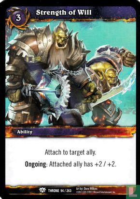 Strength of Will - Image 1