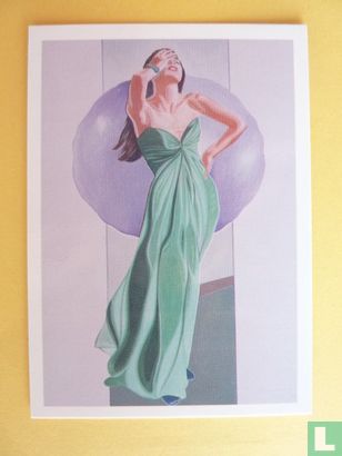 Woman in Green - Image 1