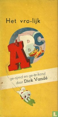 Het vrolijk ABC - gerijmd en getekend door Dick Vandé - Image 1