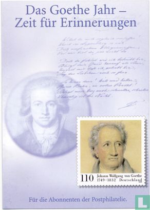 Goethe, Johann Wolfgang 250. Geburtstag  - Bild 1