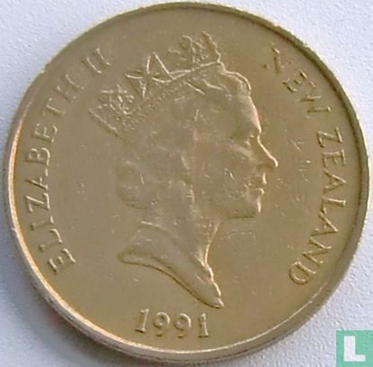Nouvelle-Zélande 2 dollars 1991 - Image 1