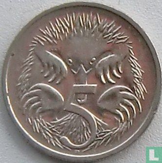 Australie 5 cents 1993 - Image 2