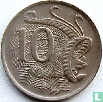 Australien 10 Cent 1975 - Bild 2