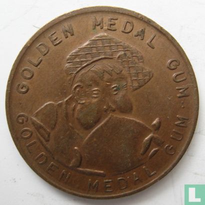 Golden Medal Gum - Voetbal 2 spelers (10 mm) - Image 2