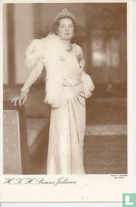 H.K.H. Prinses Juliana (Prinses Juliana als jonge vrouw) - Image 1