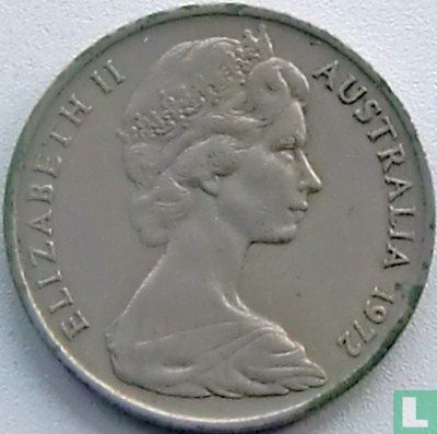 Australia 20 cents 1972 - Image 1
