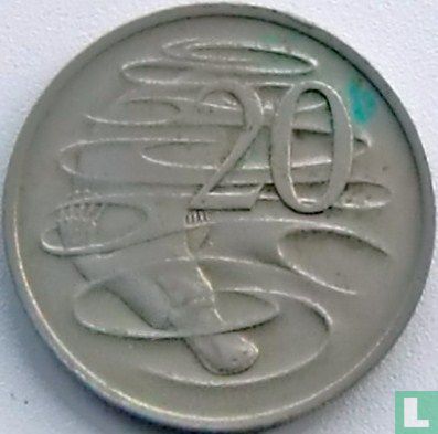 Australia 20 cents 1972 - Image 2