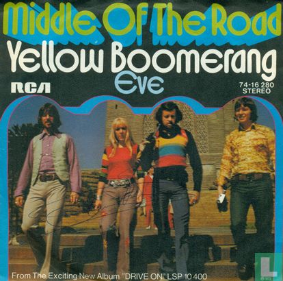 Yellow Boomerang - Afbeelding 1