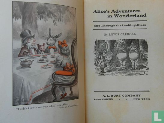 Alice in wonderland and through the looking glass  - Afbeelding 3