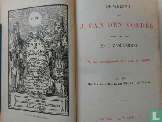 De werken van J. van den  Vondel - 1888 III - Image 3