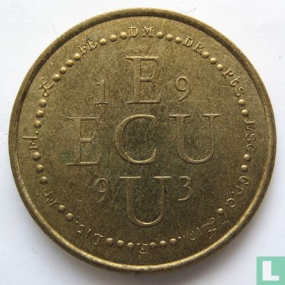 Europa ecu 1993  - Bild 1