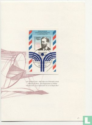 Postzegeltentoonstelling LILIENTHAL '91  - Afbeelding 2