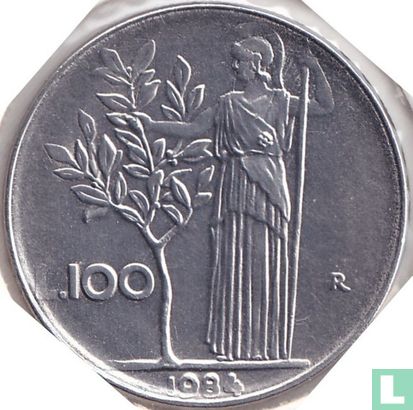 Italie 100 lire 1984 - Image 1