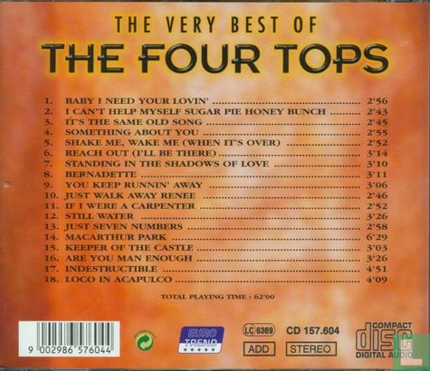 The Very Best of The Four Tops - Afbeelding 2