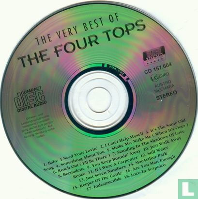 The Very Best of The Four Tops - Afbeelding 3