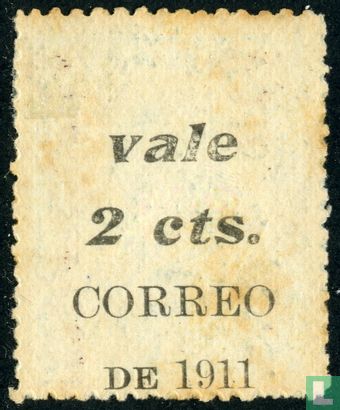 Revenue stamp with overprint - Image 2