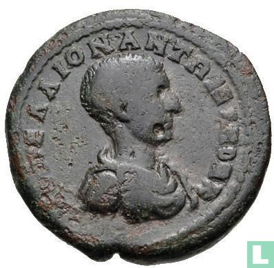 Diadumenianus Caesar 217-218, AE Triassarion Moesia Inferior Markianopolis - Bild 1