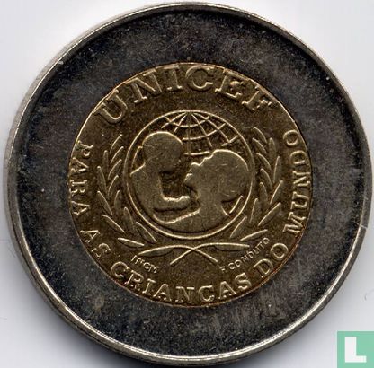 Portugal 100 escudos 1999 (PORTUGUSA) "UNICEF" - Afbeelding 2