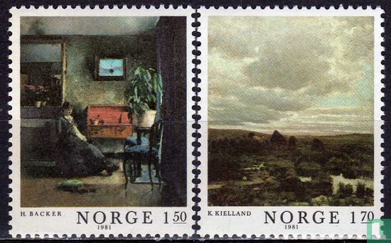 Klassische norwegische Malerei