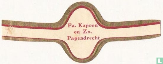 Fa. Capon and Zn. Papendrecht  - Image 1