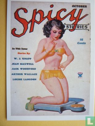 Spicy Stories Vol 4, # 10, Oct 1934 - Afbeelding 1