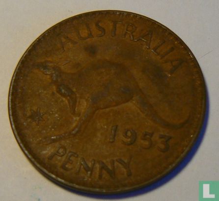 Australië 1 penny 1953 (M) - Afbeelding 1