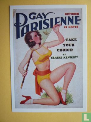Gay Parisienne Vol 7, #10, Oct 1937 - Image 1