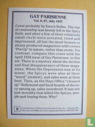 Gay Parisienne Vol 8, #7, July 1937 - Afbeelding 2