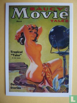 Saucy Movie Tales Vol 1, #5, March 1935 - Afbeelding 1