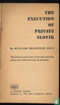 The execution of private Slovik - Bild 3