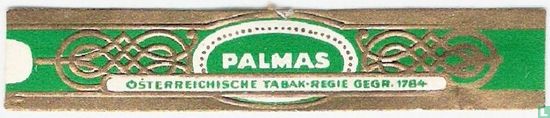 Palmas Österreichische Tabak-Regie Gegr. 1784 - Afbeelding 1