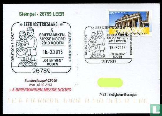 Briefmarkenmesse Noord 26789 LEER (OSTFRIESLAND)