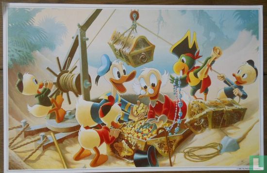 Donald Duck, Oom dagobert. Pirates Gold