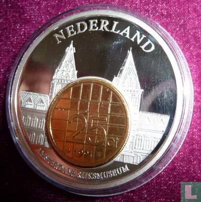 Nederland 25 cent 1991 "European Currencies" - Image 1