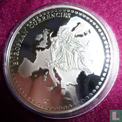 Nederland 25 cent 1991 "European Currencies" - Image 2